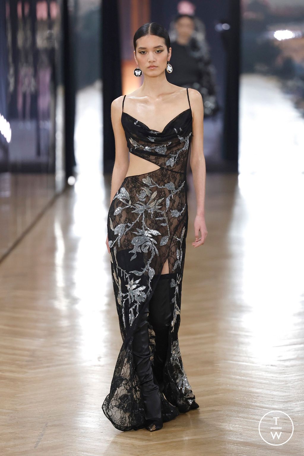Fashion Week Milan Fall/Winter 2026 look 17 from the Blumarine collection 女装