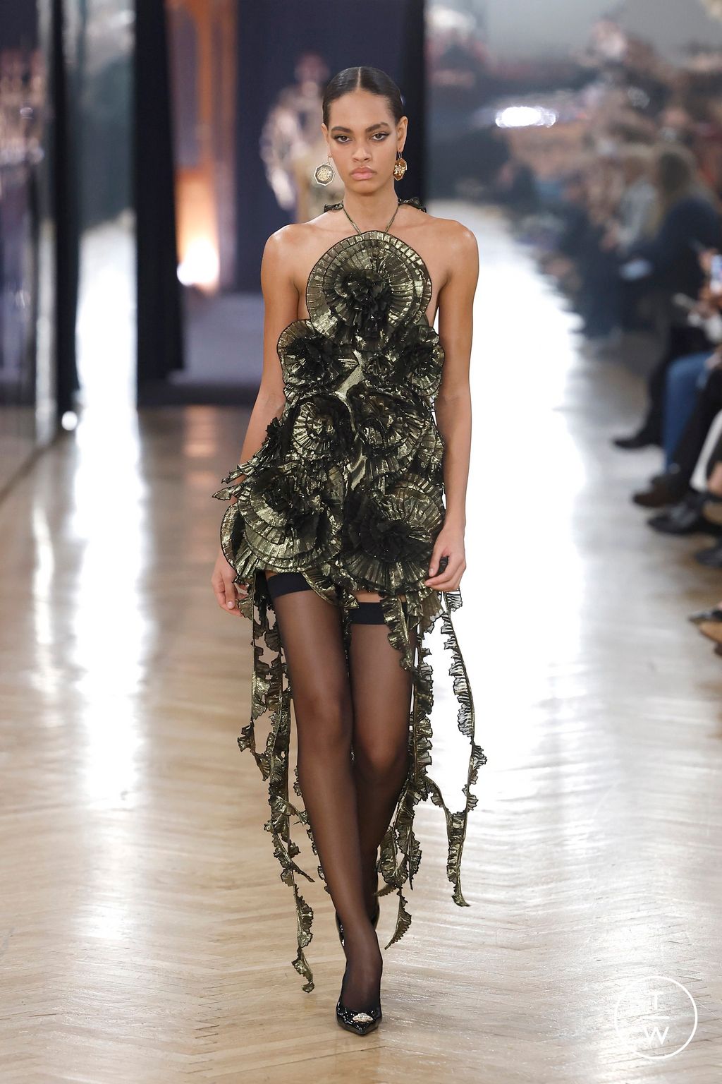 Fashion Week Milan Fall/Winter 2026 look 20 from the Blumarine collection womenswear