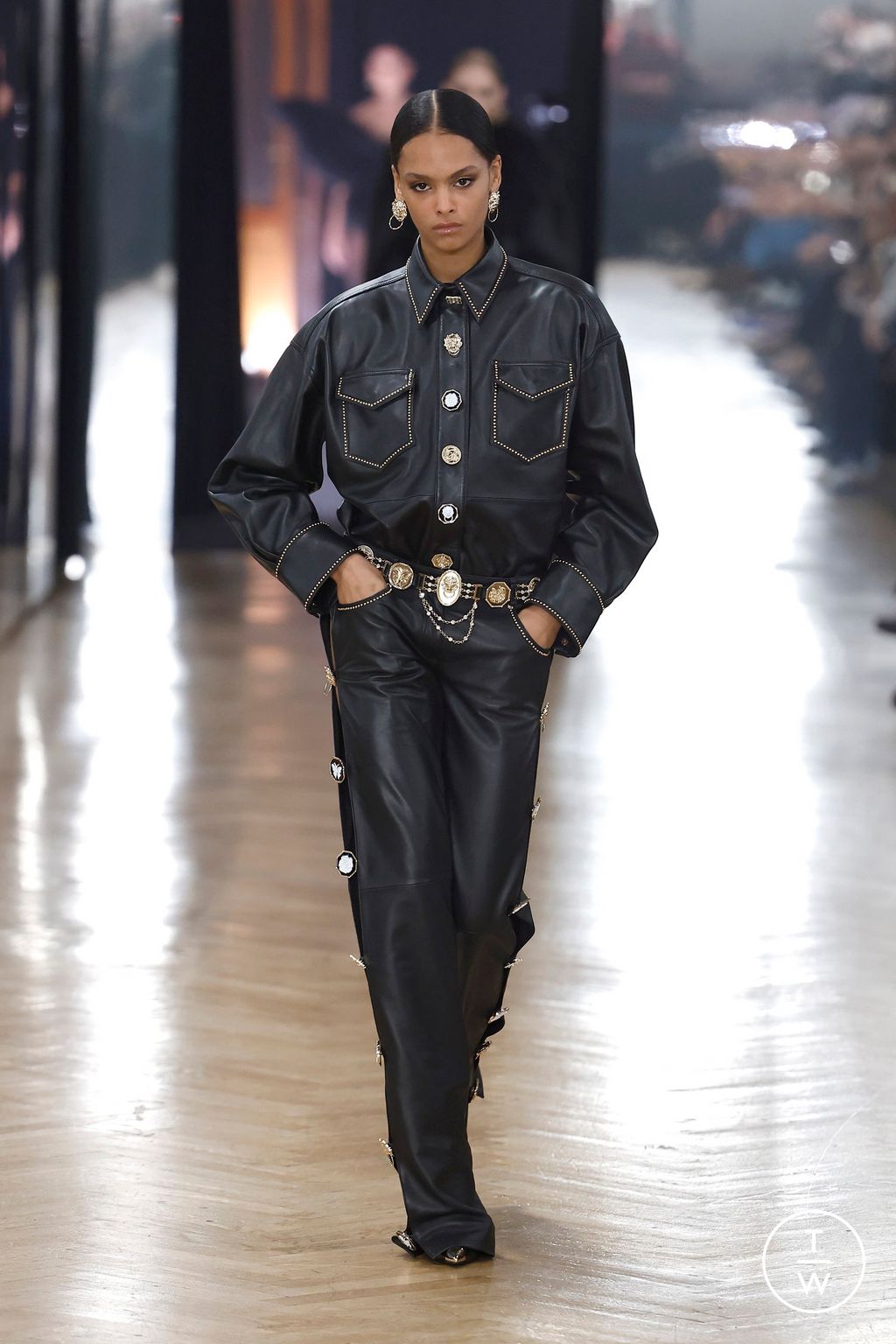 Fashion Week Milan Fall/Winter 2026 look 28 from the Blumarine collection 女装