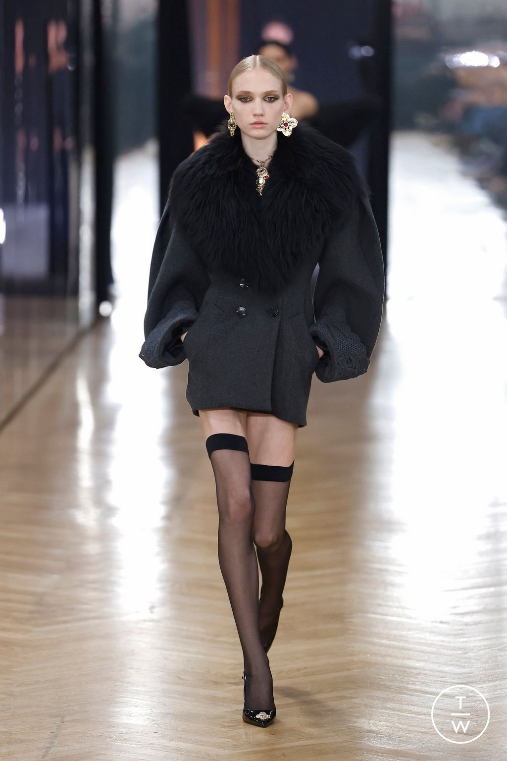 Fashion Week Milan Fall/Winter 2026 look 29 de la collection Blumarine womenswear