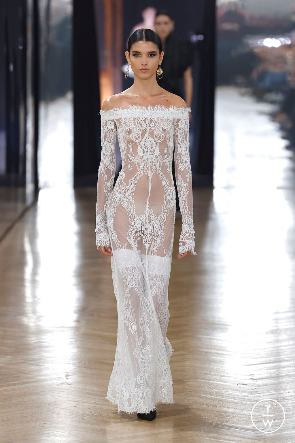 Fashion Week Milan Fall/Winter 2026 look 42 de la collection Blumarine womenswear