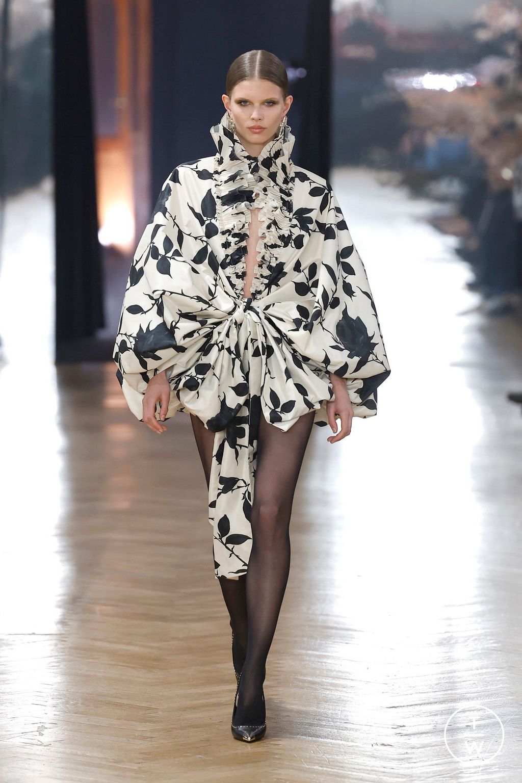 Fashion Week Milan Fall/Winter 2026 look 45 from the Blumarine collection womenswear