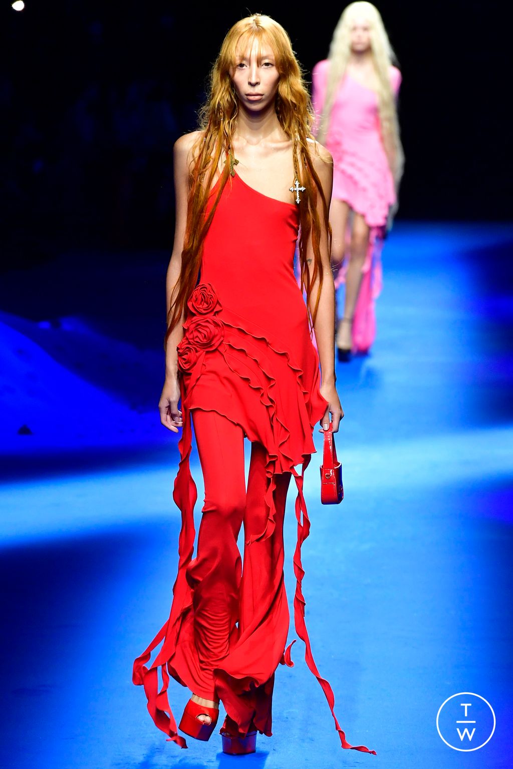 Fashion Week Milan Spring/Summer 2023 look 46 from the Blumarine collection womenswear