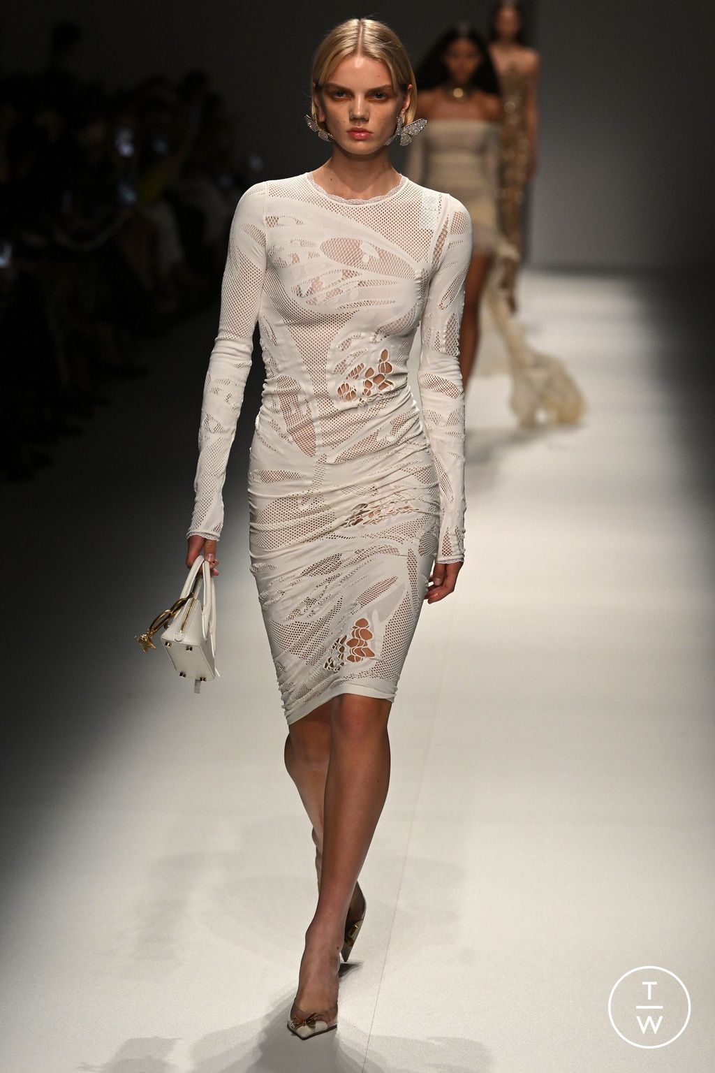 Fashion Week Milan Spring/Summer 2024 look 24 from the Blumarine collection womenswear
