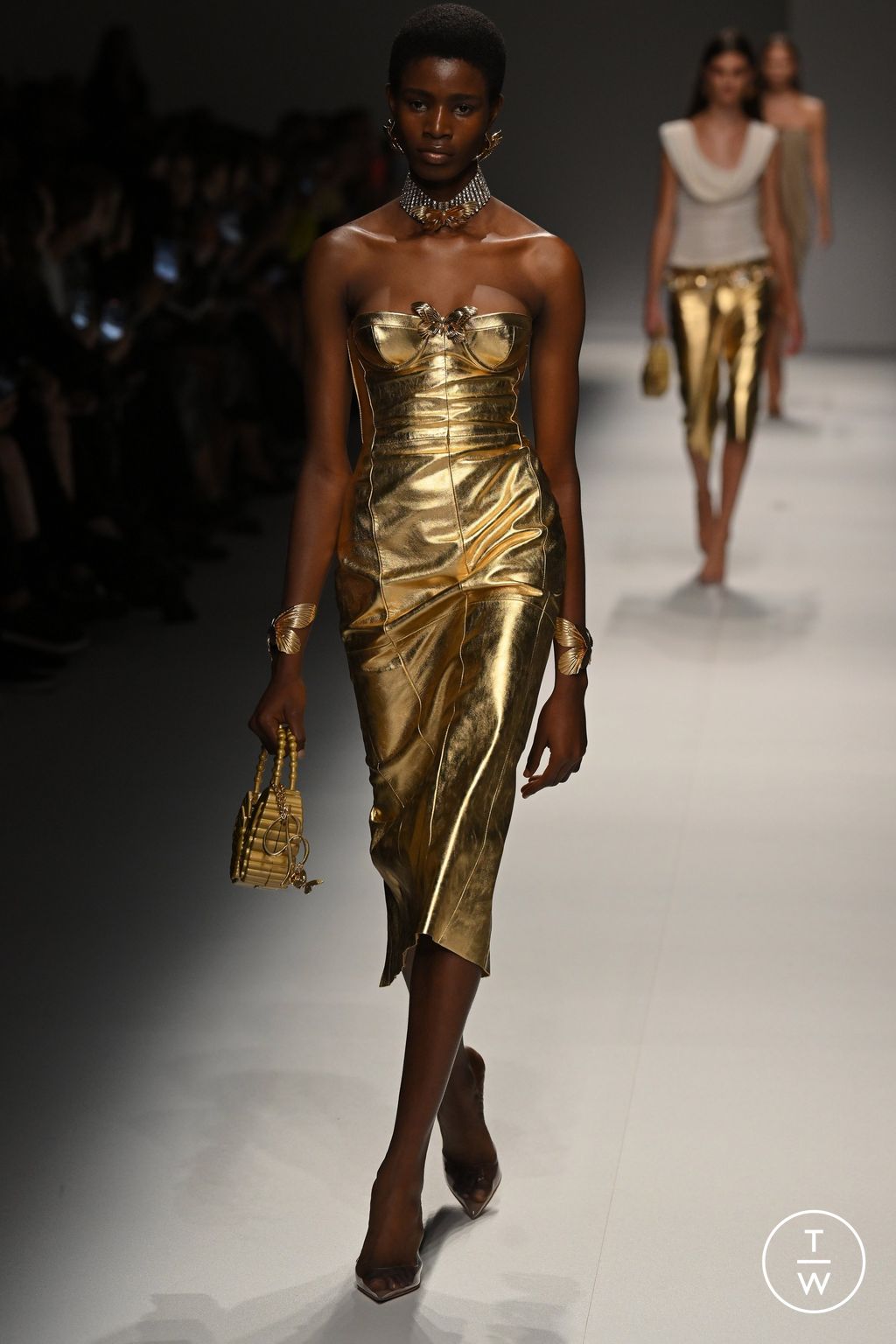 Fashion Week Milan Spring/Summer 2024 look 3 de la collection Blumarine womenswear