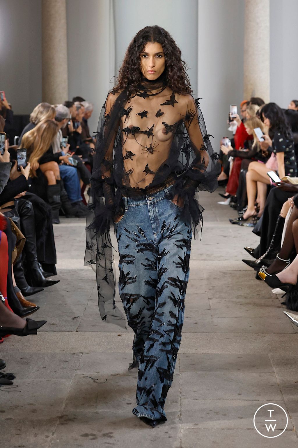 Fashion Week Milan Spring/Summer 2026 look 5 from the Blumarine collection 女装