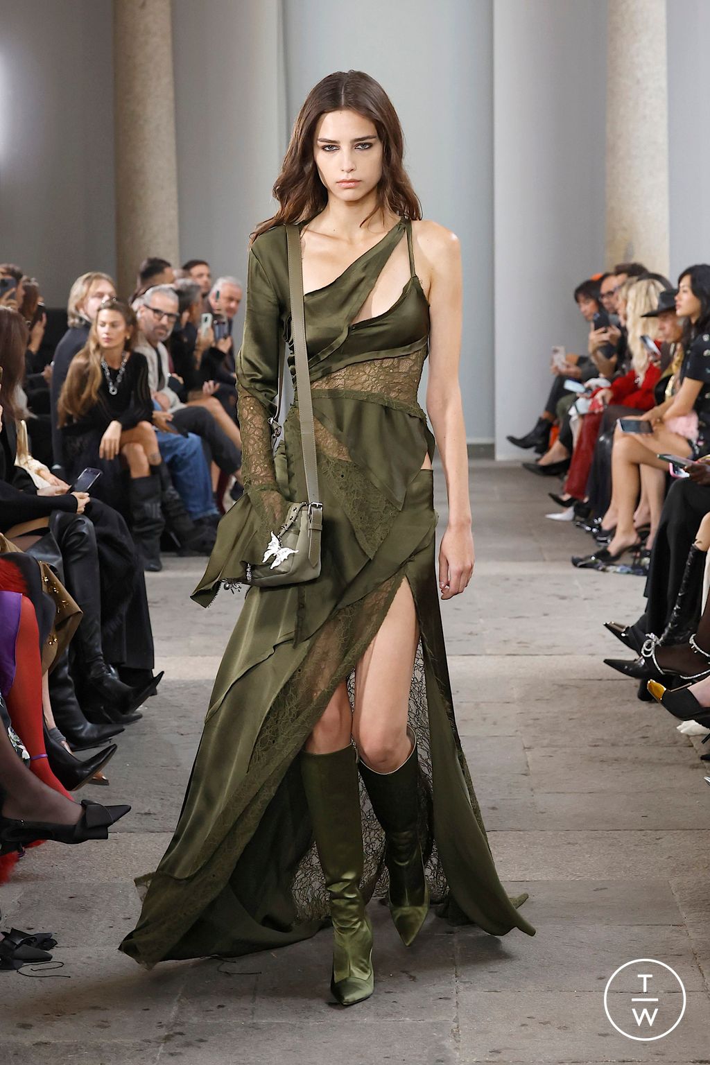 Fashion Week Milan Spring/Summer 2026 look 12 from the Blumarine collection womenswear