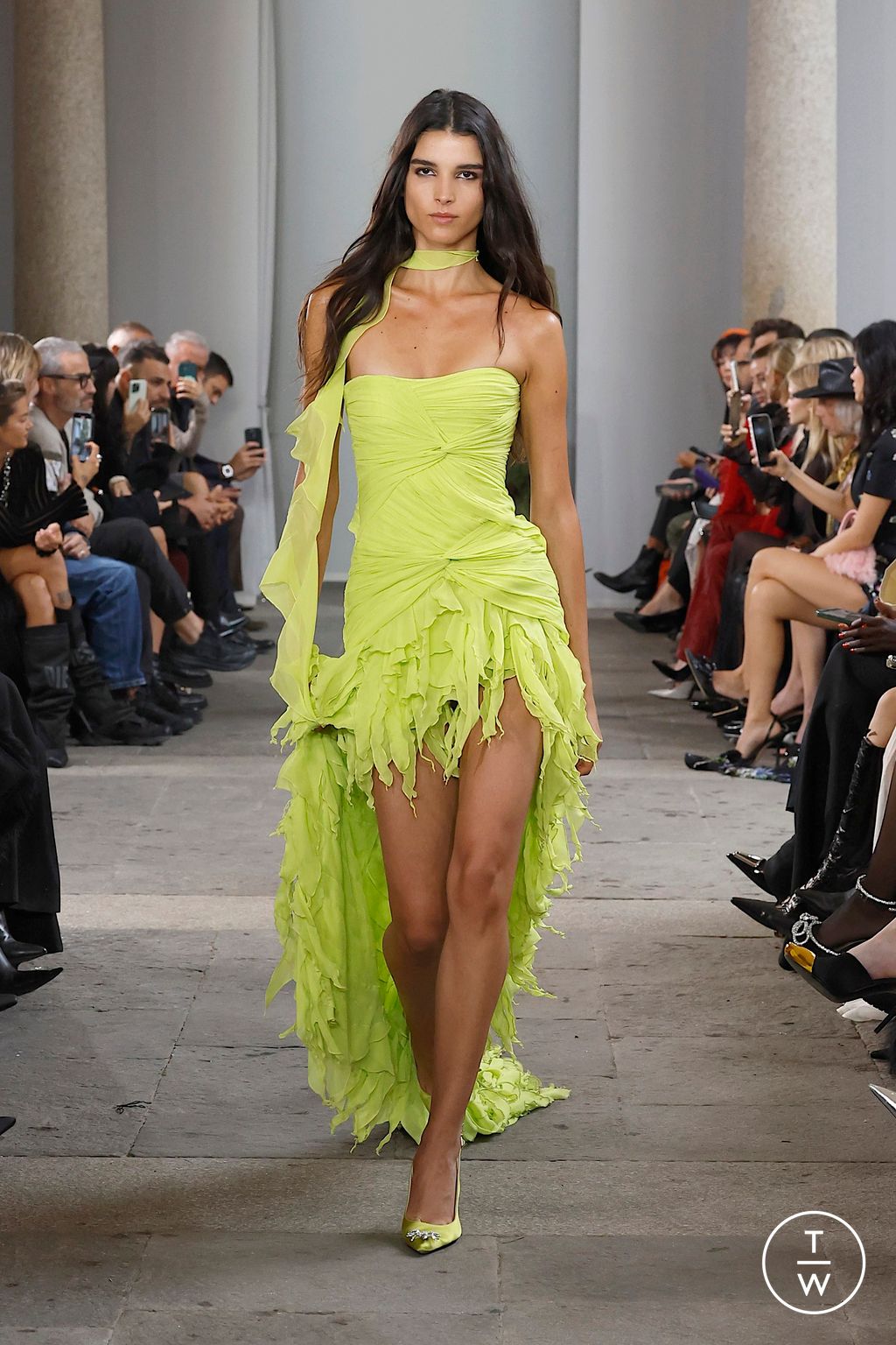Fashion Week Milan Spring/Summer 2026 look 16 from the Blumarine collection womenswear