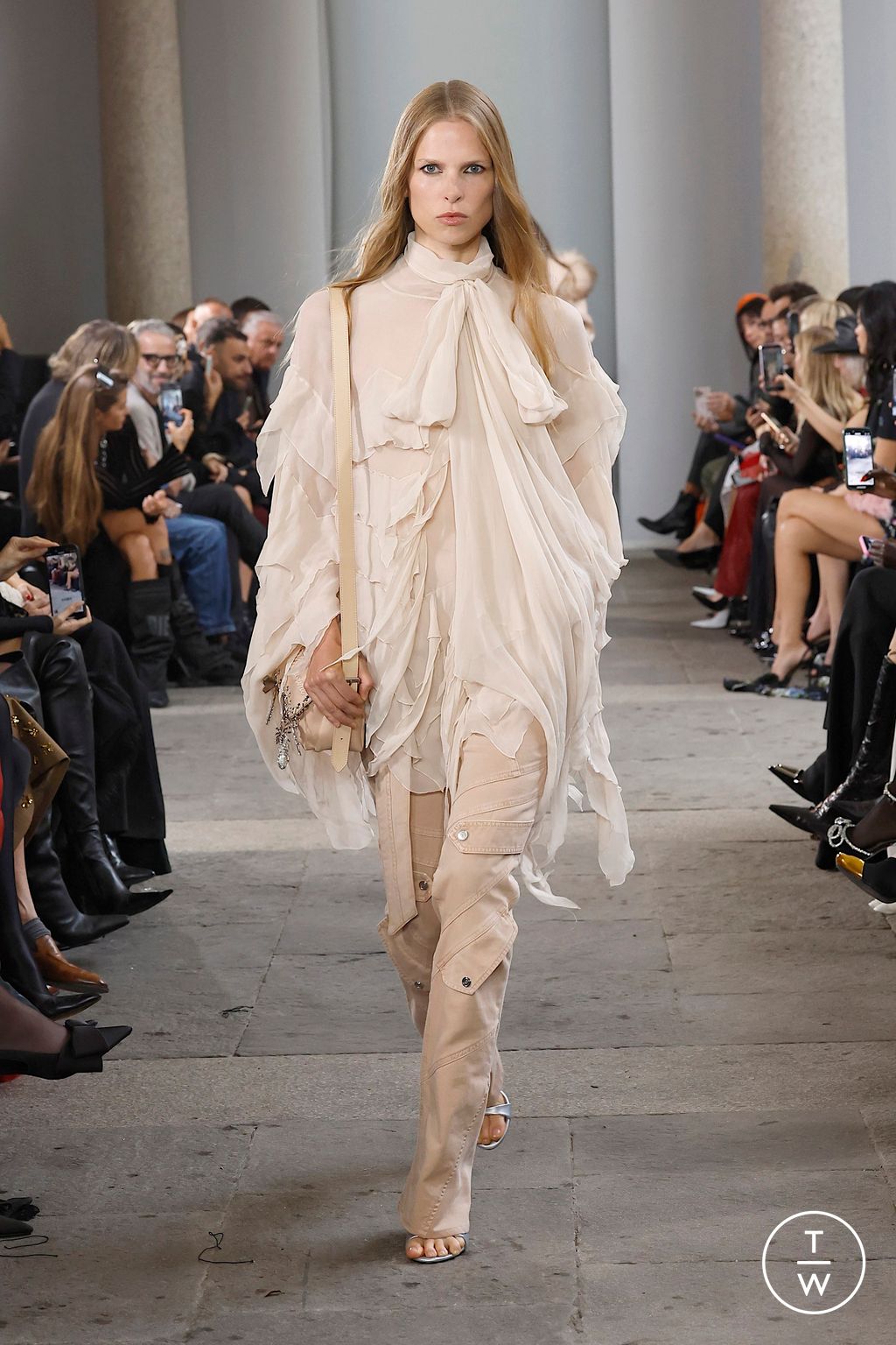 Fashion Week Milan Spring/Summer 2026 look 20 from the Blumarine collection womenswear