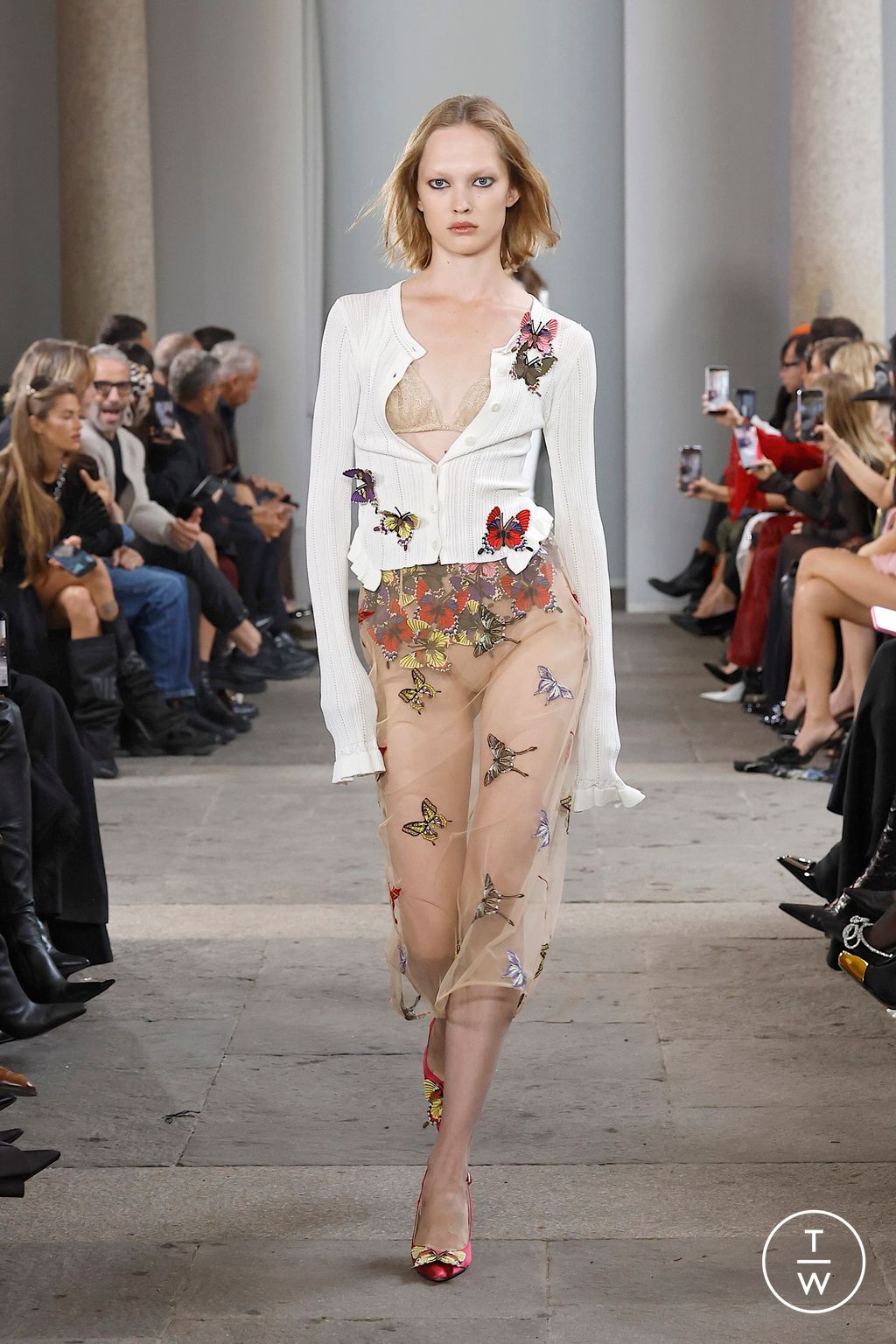 Fashion Week Milan Spring/Summer 2026 look 25 from the Blumarine collection 女装