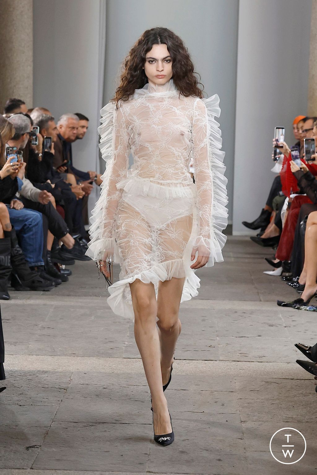 Fashion Week Milan Spring/Summer 2026 look 26 from the Blumarine collection womenswear