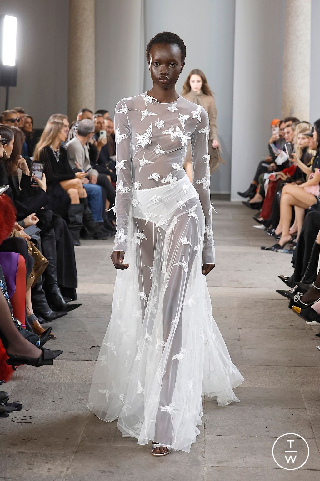 Fashion Week Milan Spring/Summer 2026 look 39 from the Blumarine collection womenswear