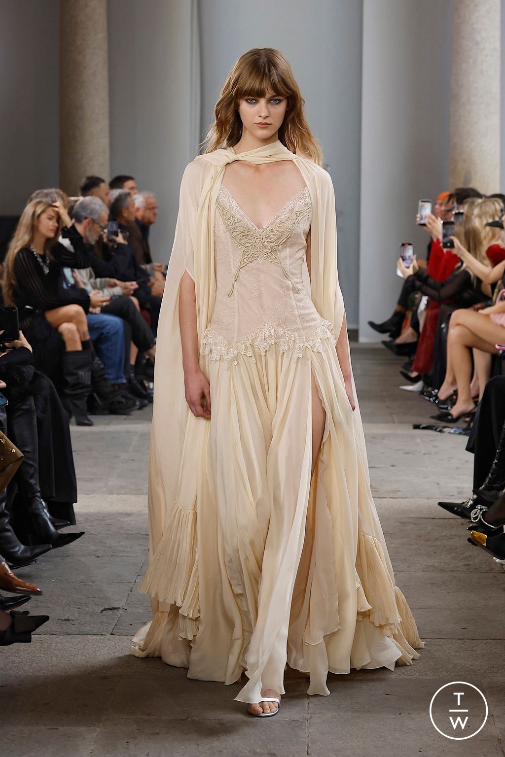 Fashion Week Milan Spring/Summer 2026 look 42 from the Blumarine collection womenswear