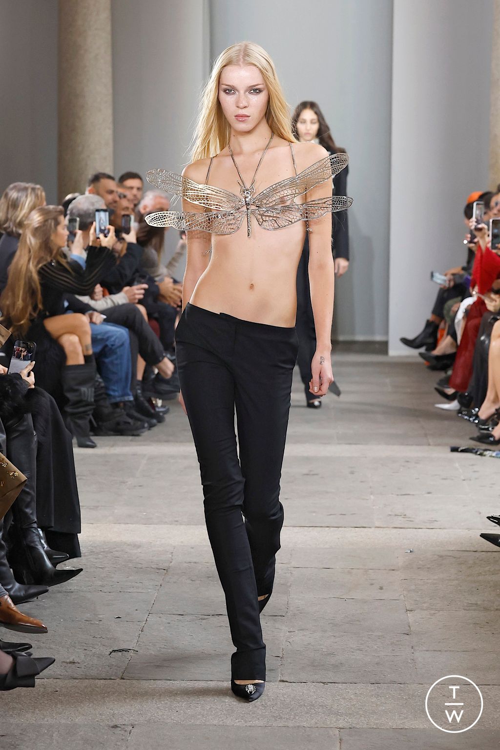 Fashion Week Milan Spring/Summer 2026 look 44 from the Blumarine collection 女装