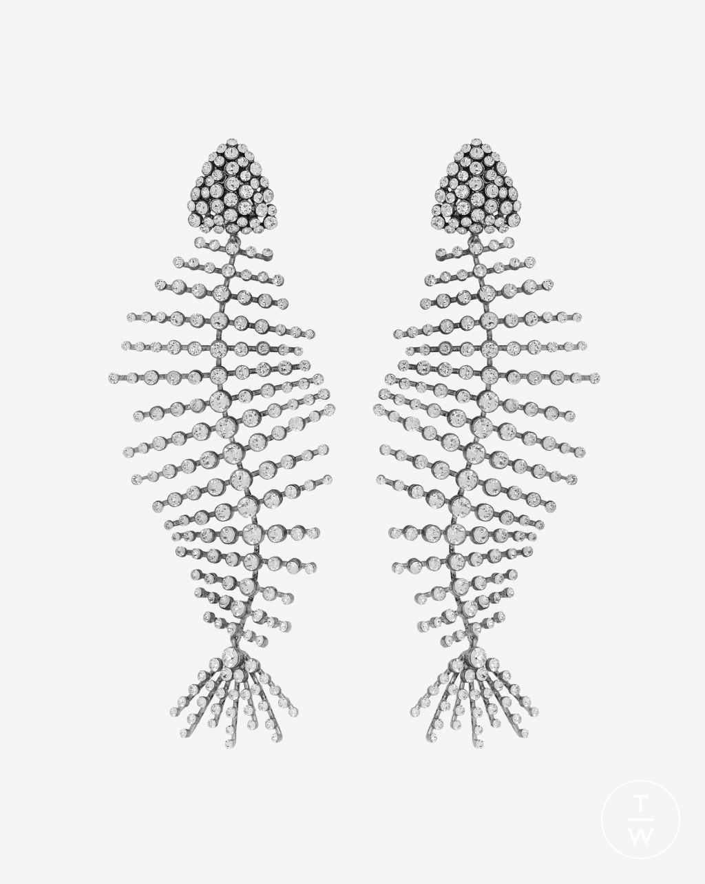 Fashion Week Paris Fall/Winter 2018 look 31 from the Saint Laurent collection womenswear accessories