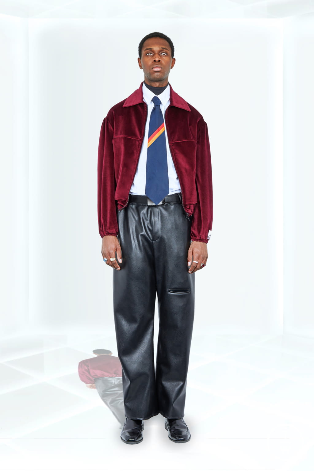 Fashion Week Paris Fall/Winter 2021 look 20 from the Boramy Viguier collection 男装