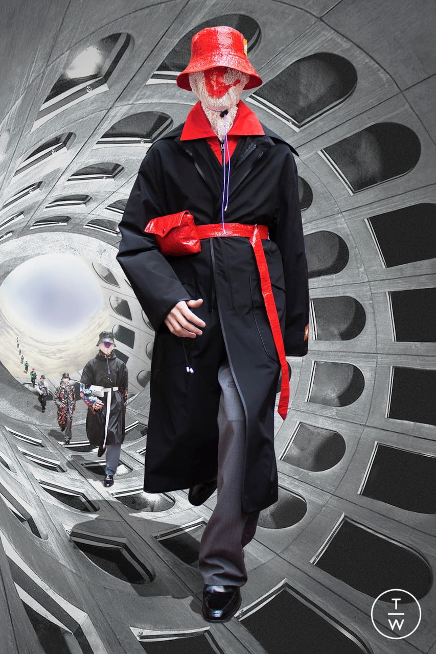 Fashion Week Paris Spring/Summer 2021 look 10 from the Boramy Viguier collection menswear