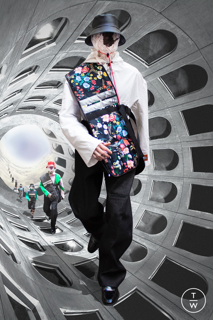 Fashion Week Paris Spring/Summer 2021 look 13 from the Boramy Viguier collection menswear