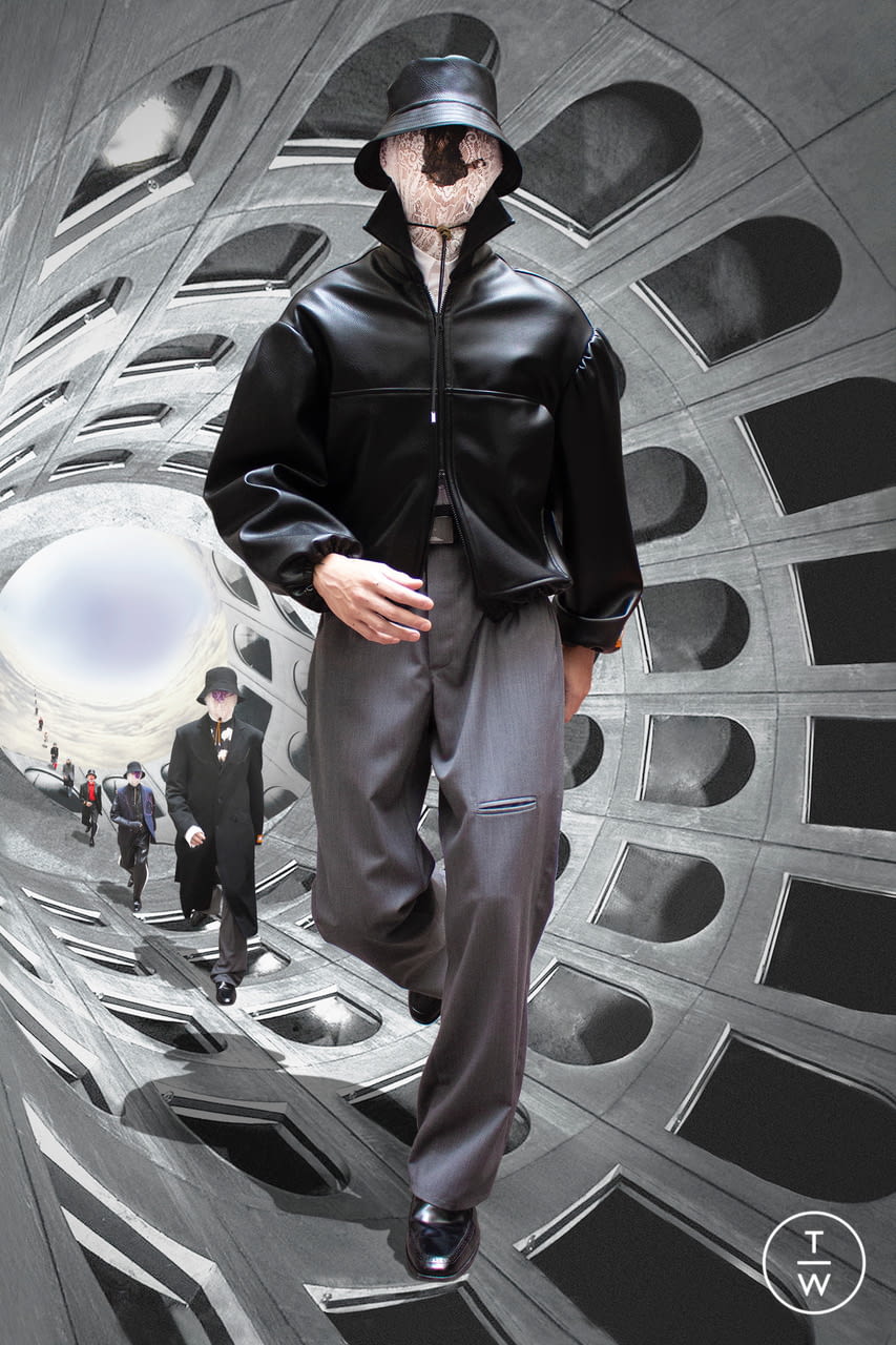 Fashion Week Paris Spring/Summer 2021 look 3 from the Boramy Viguier collection 男装