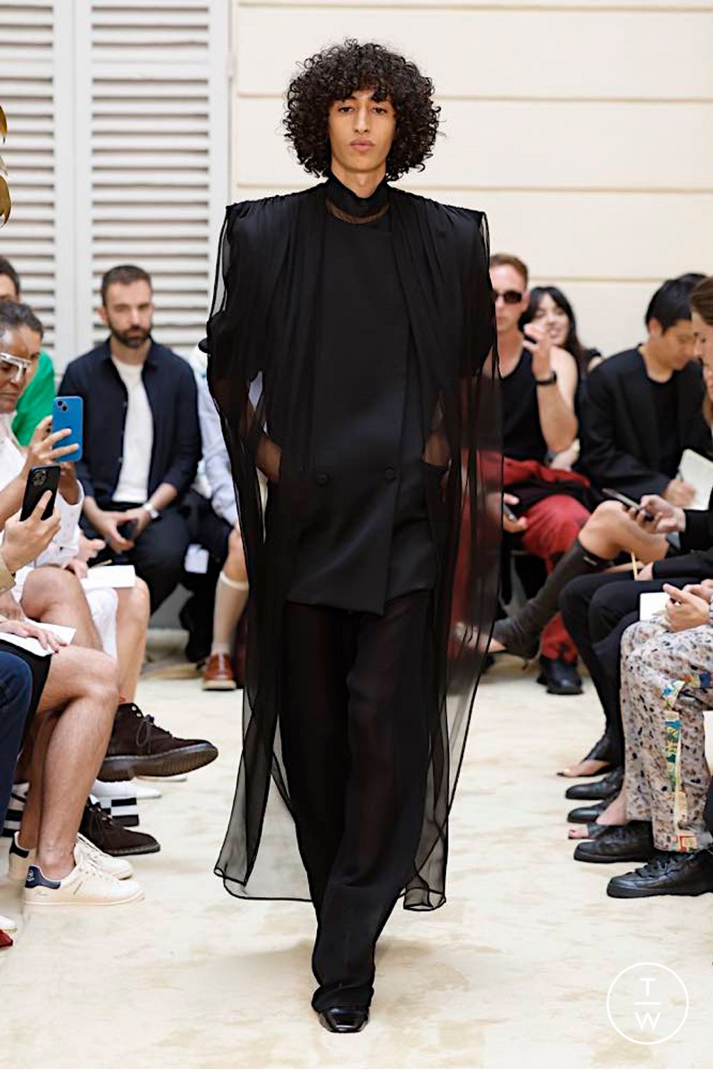 Fashion Week Paris Spring/Summer 2024 look 1 from the Burc Akyol collection menswear