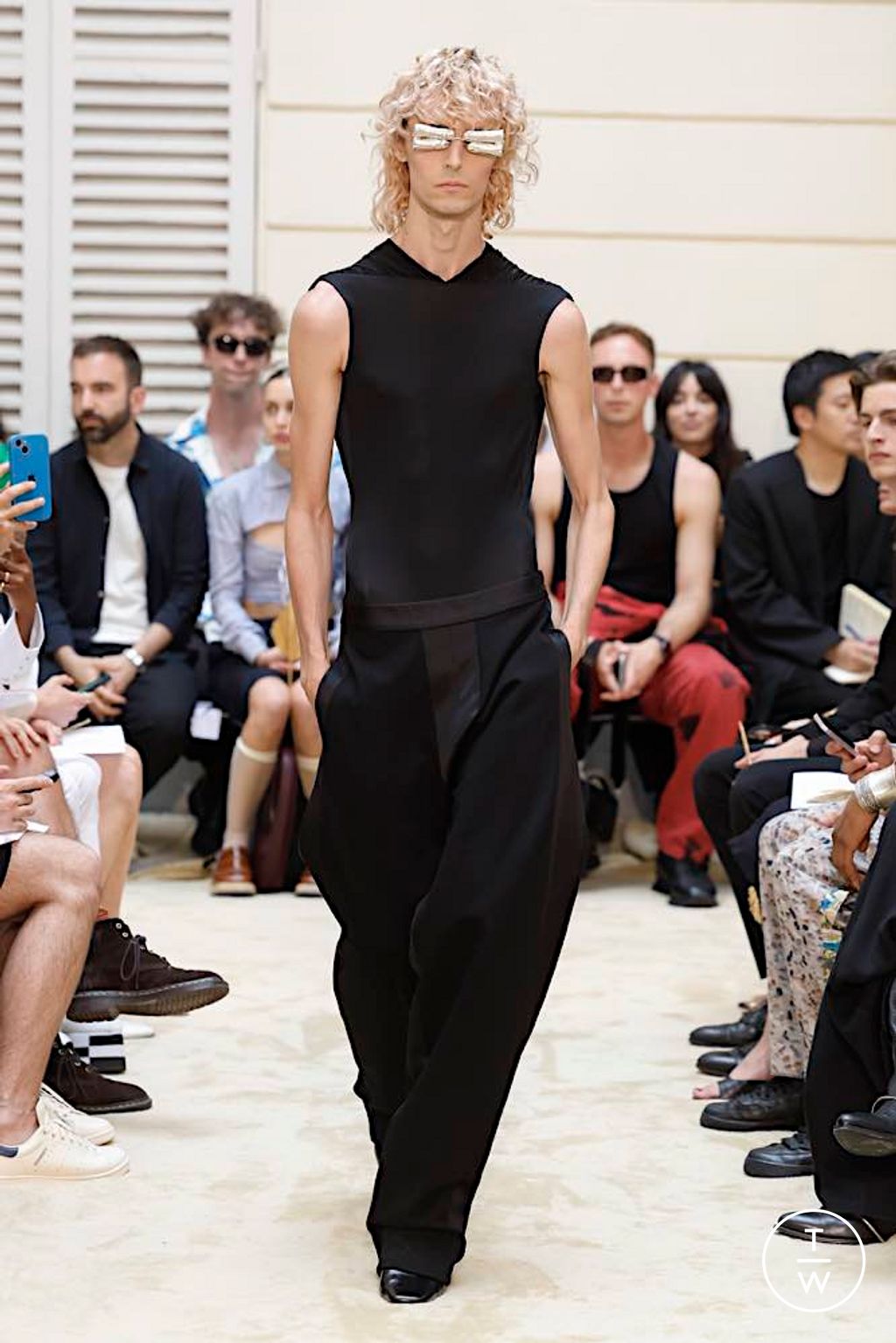 Fashion Week Paris Spring/Summer 2024 look 6 from the Burc Akyol collection menswear