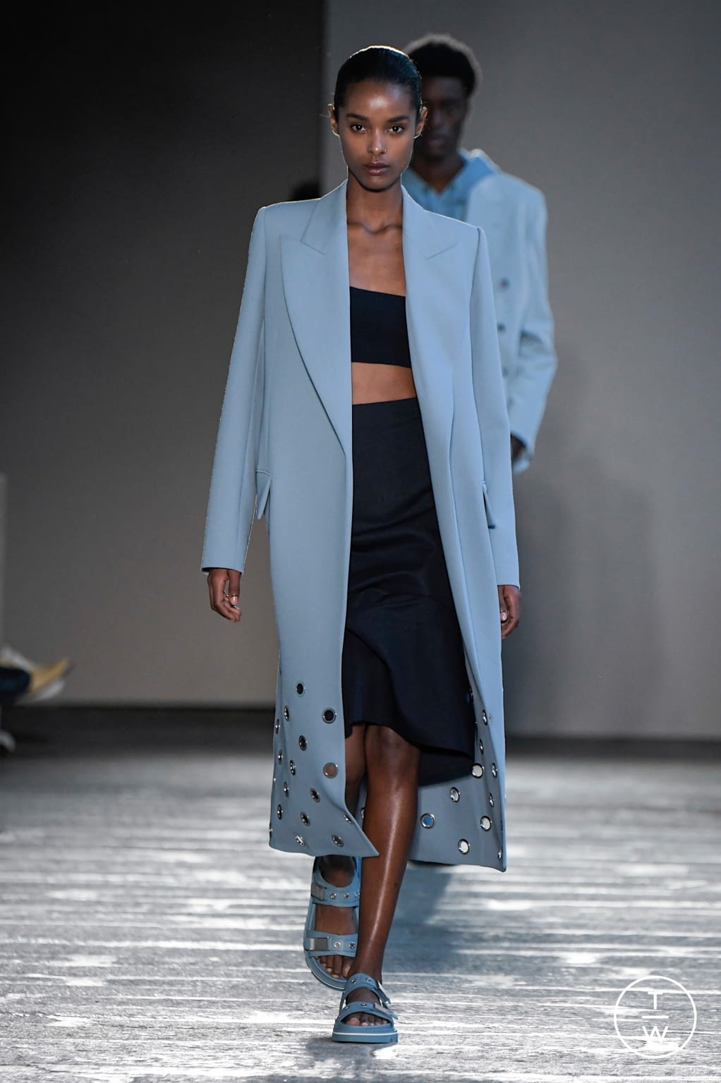Fashion Week Milan Spring/Summer 2021 look 1 from the Boss collection womenswear
