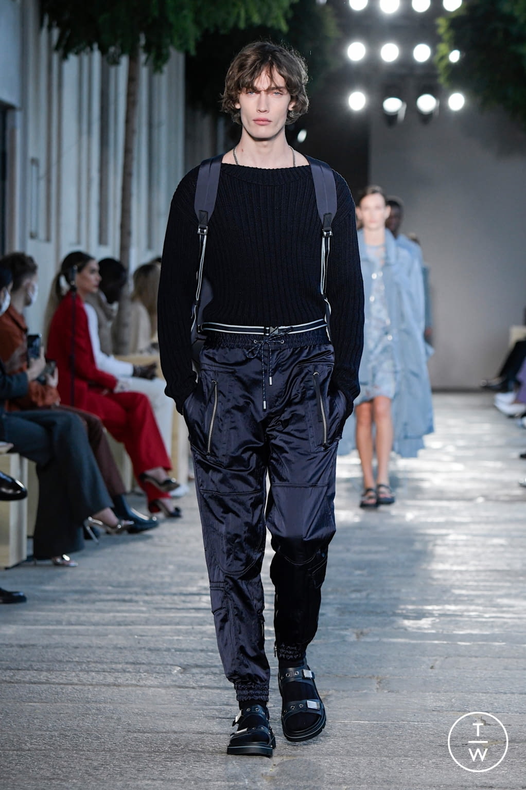 Fashion Week Milan Spring/Summer 2021 look 13 from the Boss collection 女装