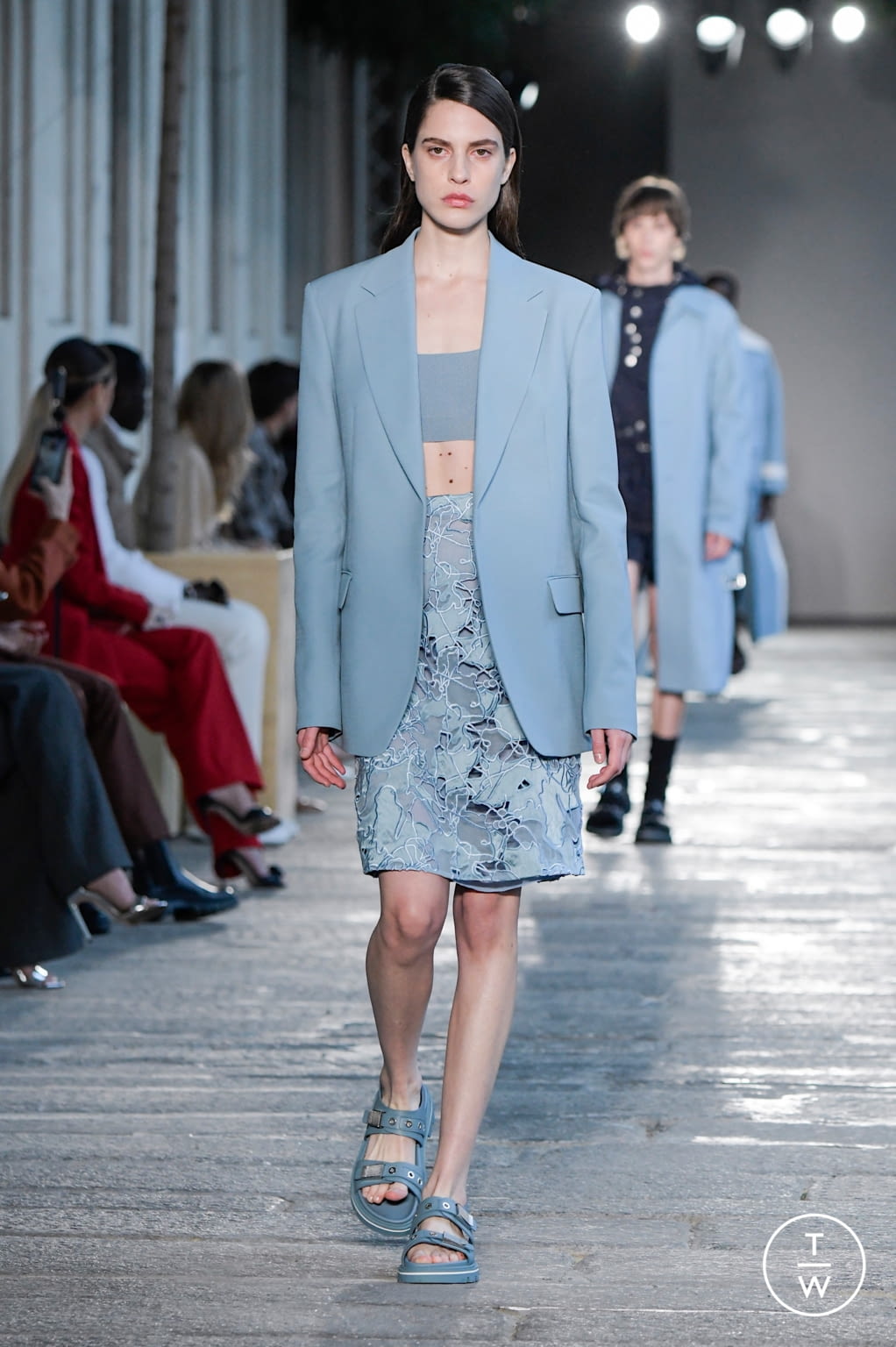 Fashion Week Milan Spring/Summer 2021 look 16 from the Boss collection 女装