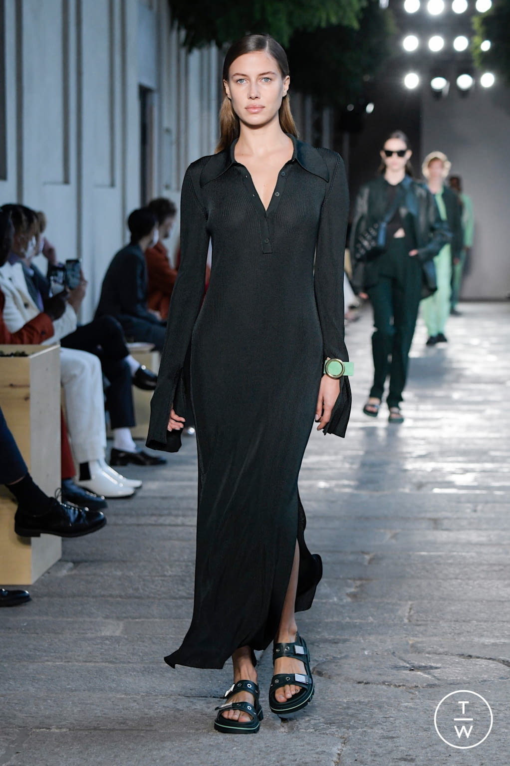 Fashion Week Milan Spring/Summer 2021 look 30 from the Boss collection womenswear