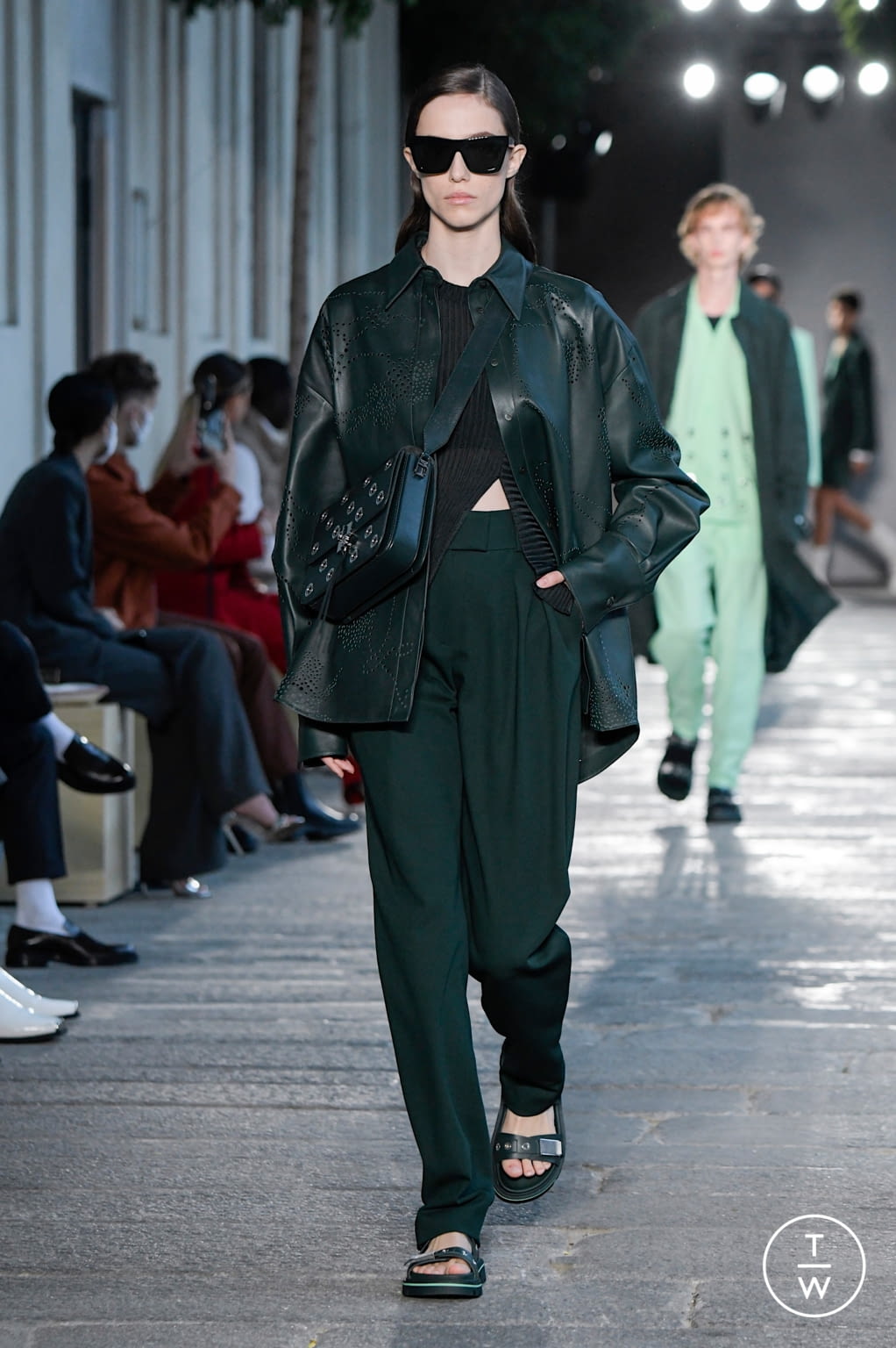 Fashion Week Milan Spring/Summer 2021 look 31 from the Boss collection womenswear