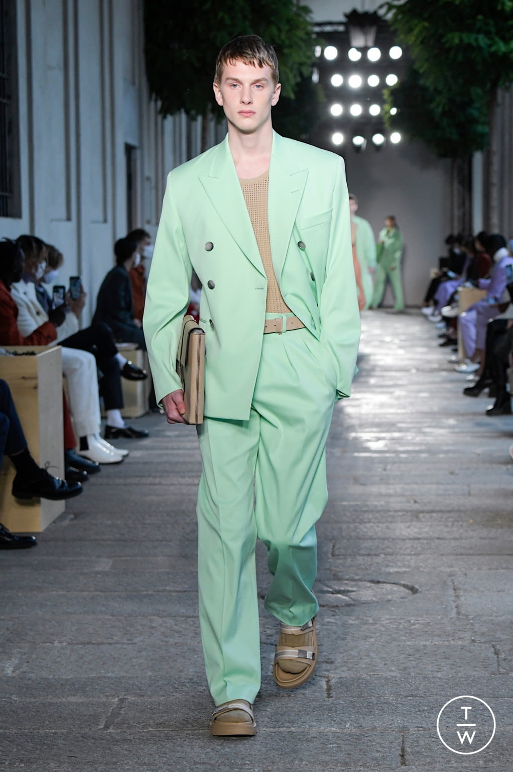 Fashion Week Milan Spring/Summer 2021 look 42 from the Boss collection womenswear