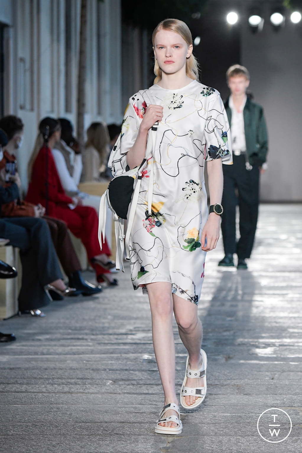 Fashion Week Milan Spring/Summer 2021 look 56 from the Boss collection 女装
