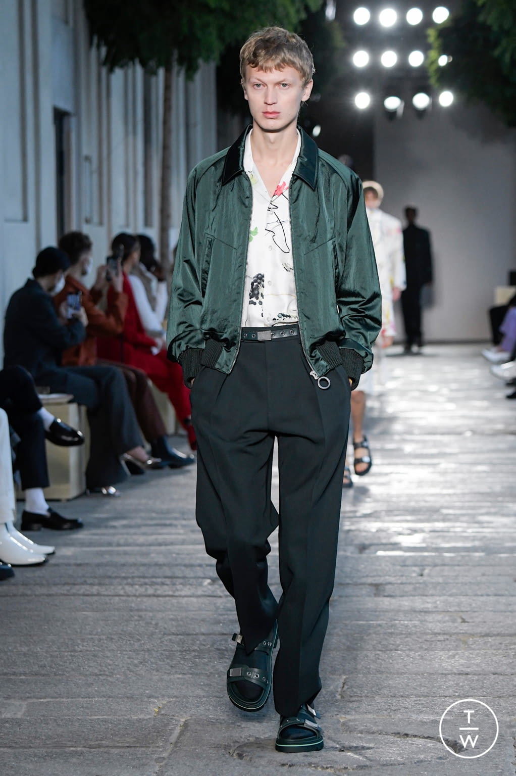 Fashion Week Milan Spring/Summer 2021 look 57 from the Boss collection 女装