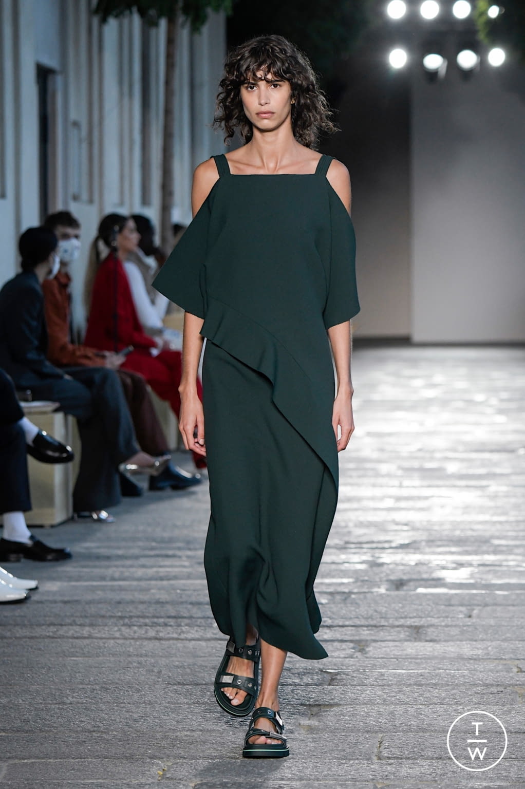 Fashion Week Milan Spring/Summer 2021 look 65 from the Boss collection womenswear