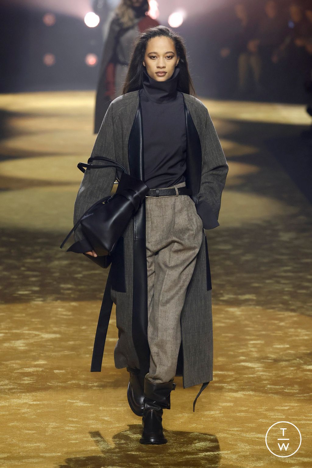 Fashion Week Milan Fall/Winter 2026 look 7 from the Boss collection womenswear