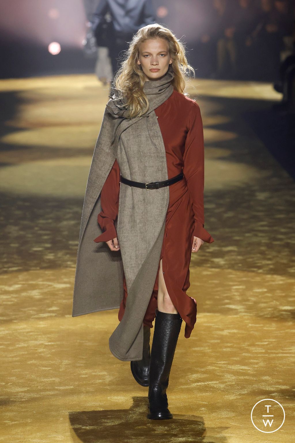 Fashion Week Milan Fall/Winter 2026 look 8 from the Boss collection womenswear