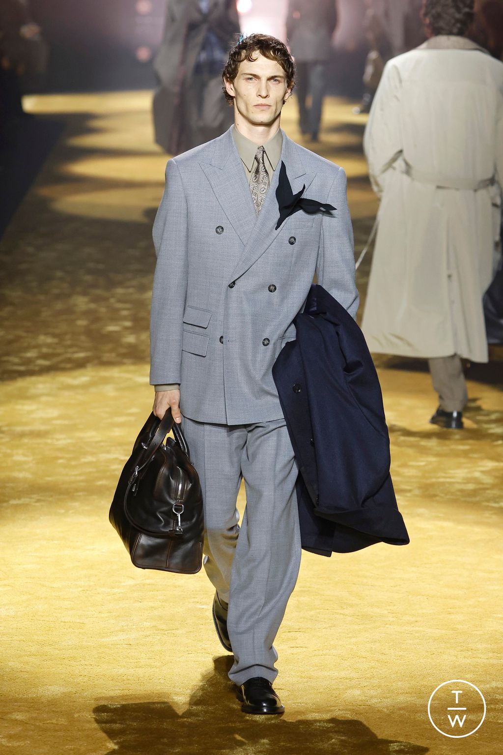Fashion Week Milan Fall/Winter 2026 look 11 from the Boss collection womenswear