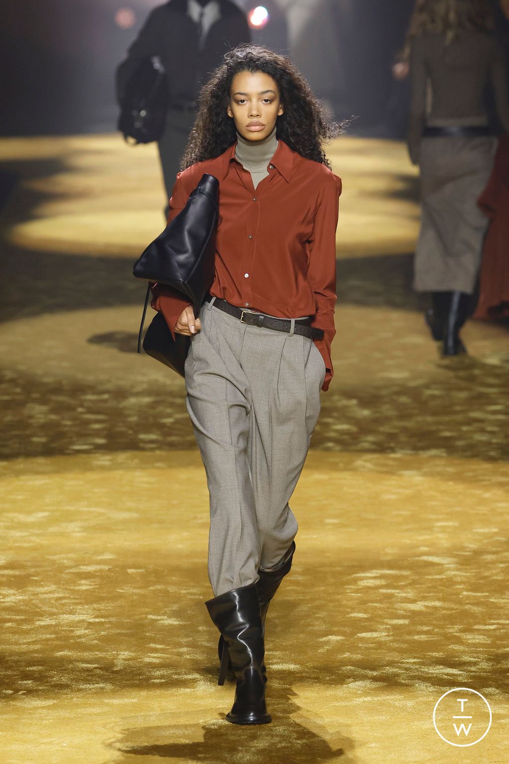 Fashion Week Milan Fall/Winter 2026 look 13 from the Boss collection womenswear