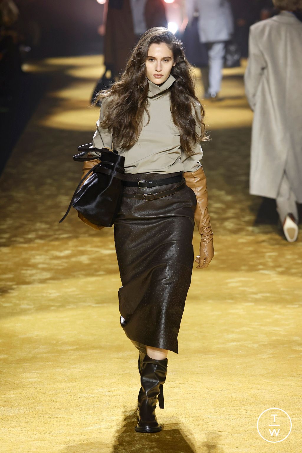 Fashion Week Milan Fall/Winter 2026 look 20 from the Boss collection womenswear