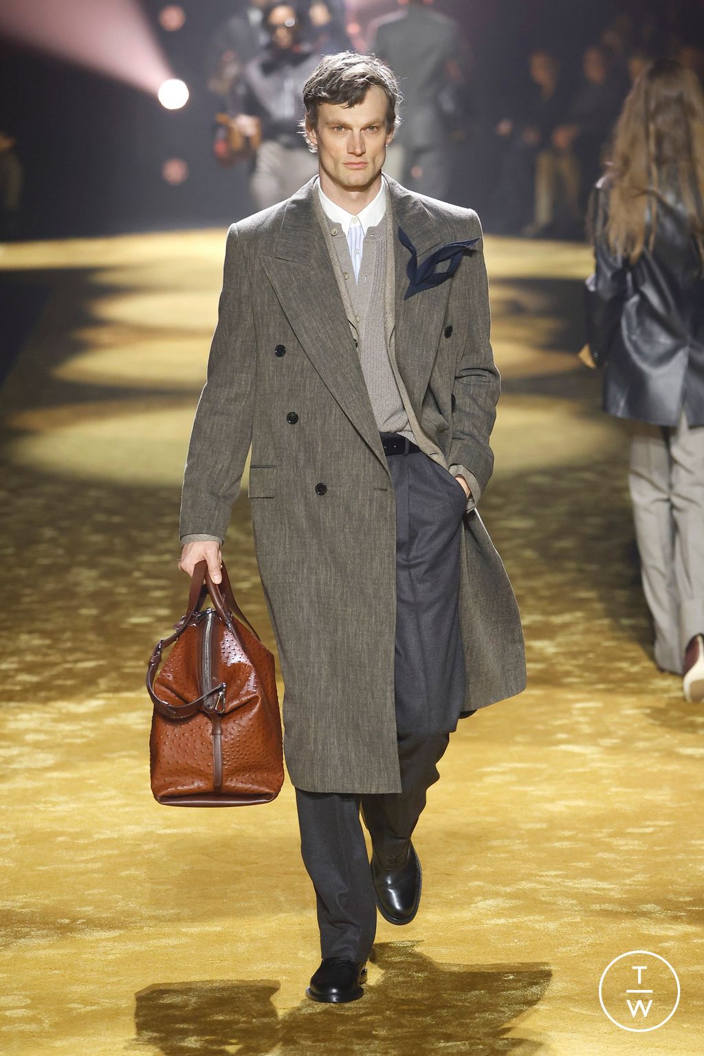Fashion Week Milan Fall/Winter 2026 look 27 from the Boss collection womenswear