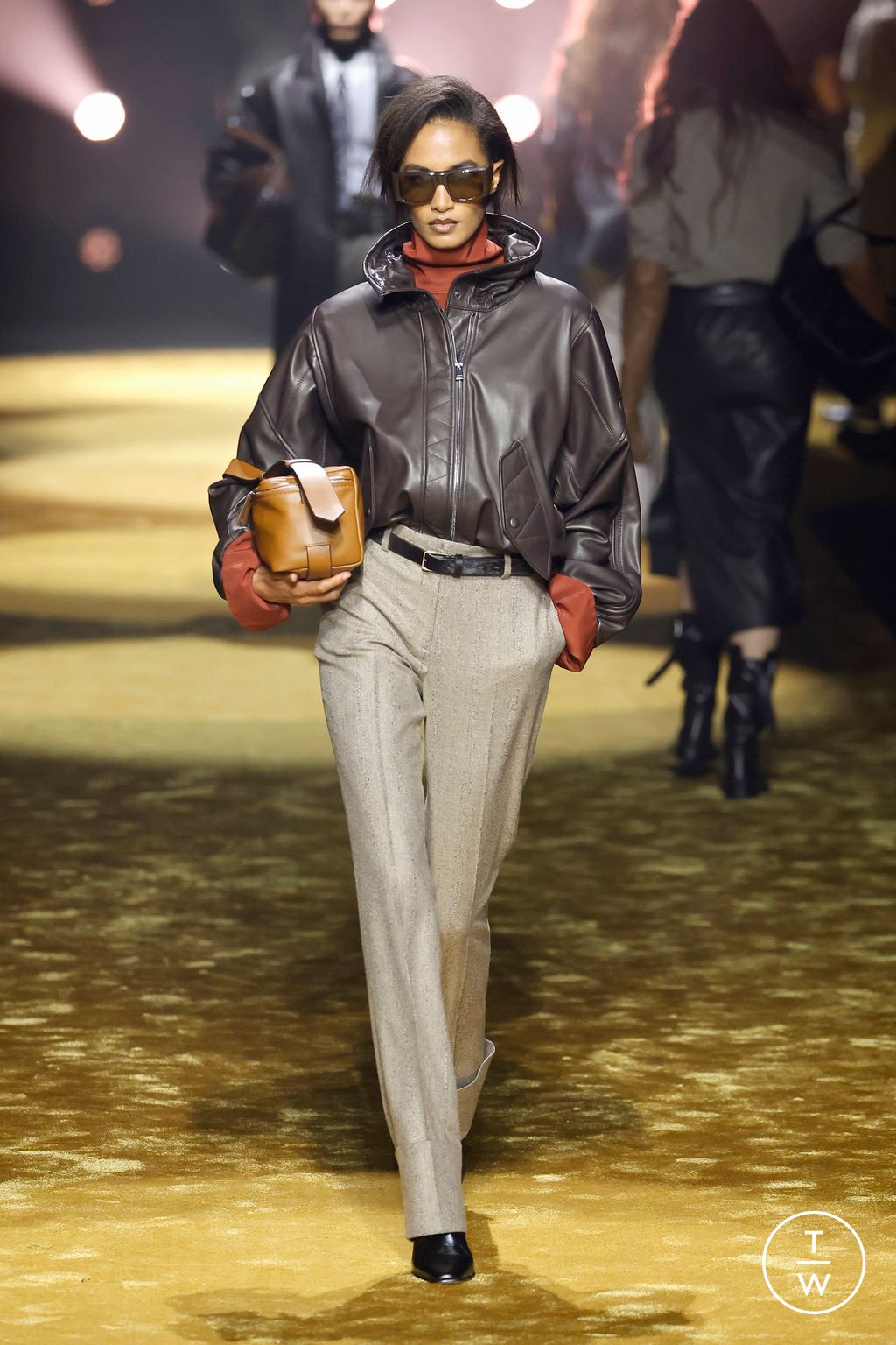 Fashion Week Milan Fall/Winter 2026 look 28 from the Boss collection womenswear