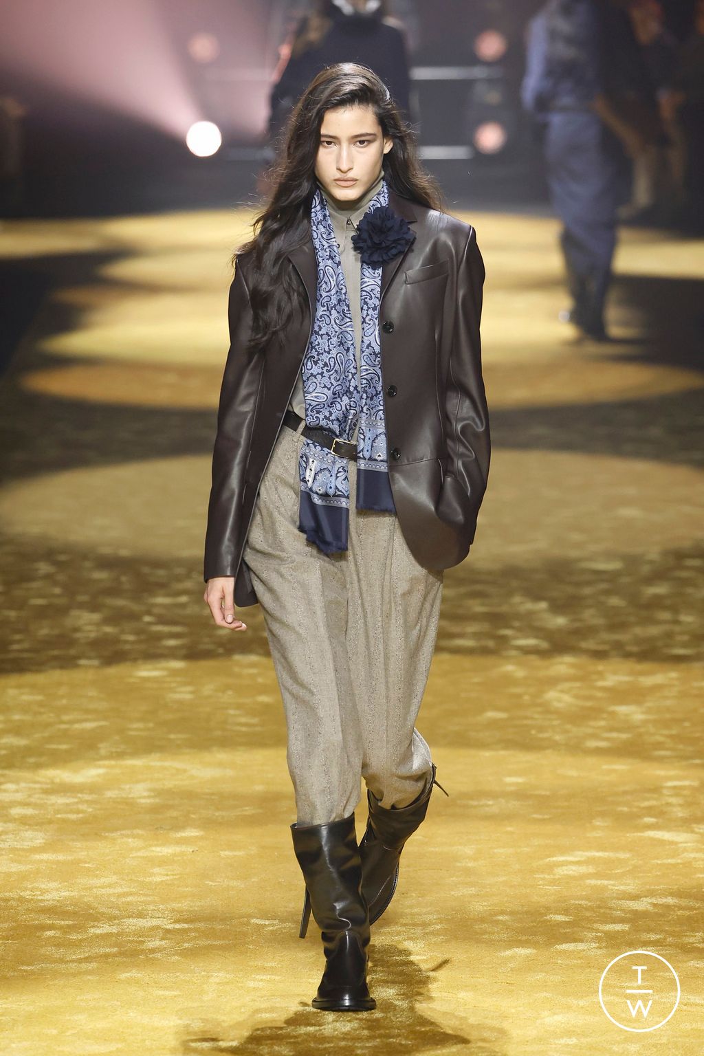 Fashion Week Milan Fall/Winter 2026 look 32 from the Boss collection womenswear
