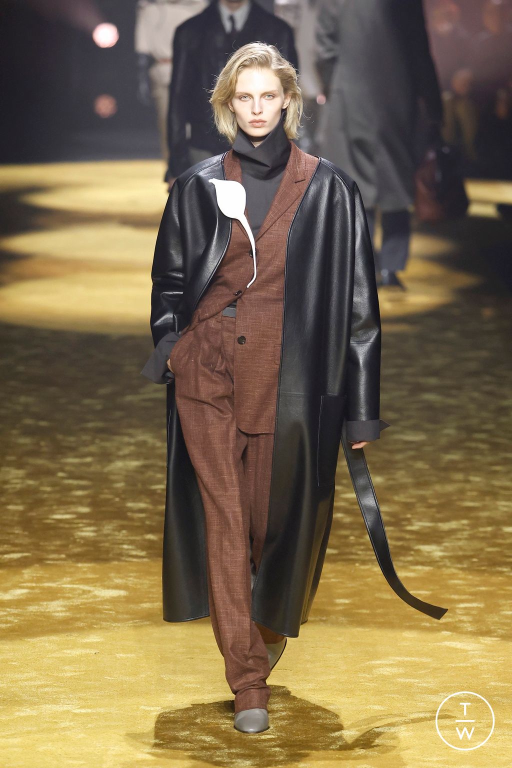 Fashion Week Milan Fall/Winter 2026 look 36 from the Boss collection womenswear