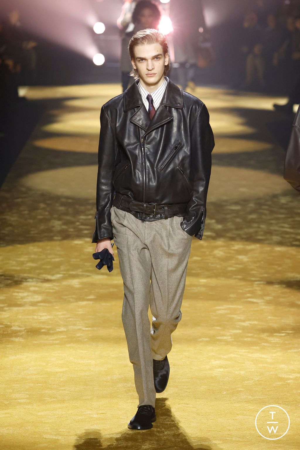 Fashion Week Milan Fall/Winter 2026 look 37 from the Boss collection womenswear