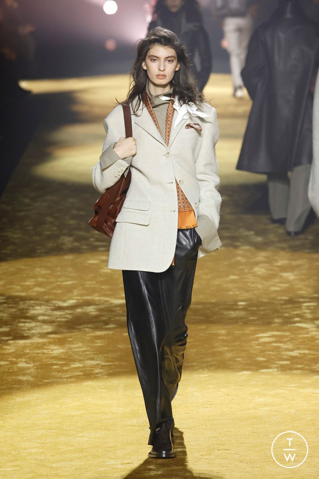 Fashion Week Milan Fall/Winter 2026 look 39 from the Boss collection womenswear
