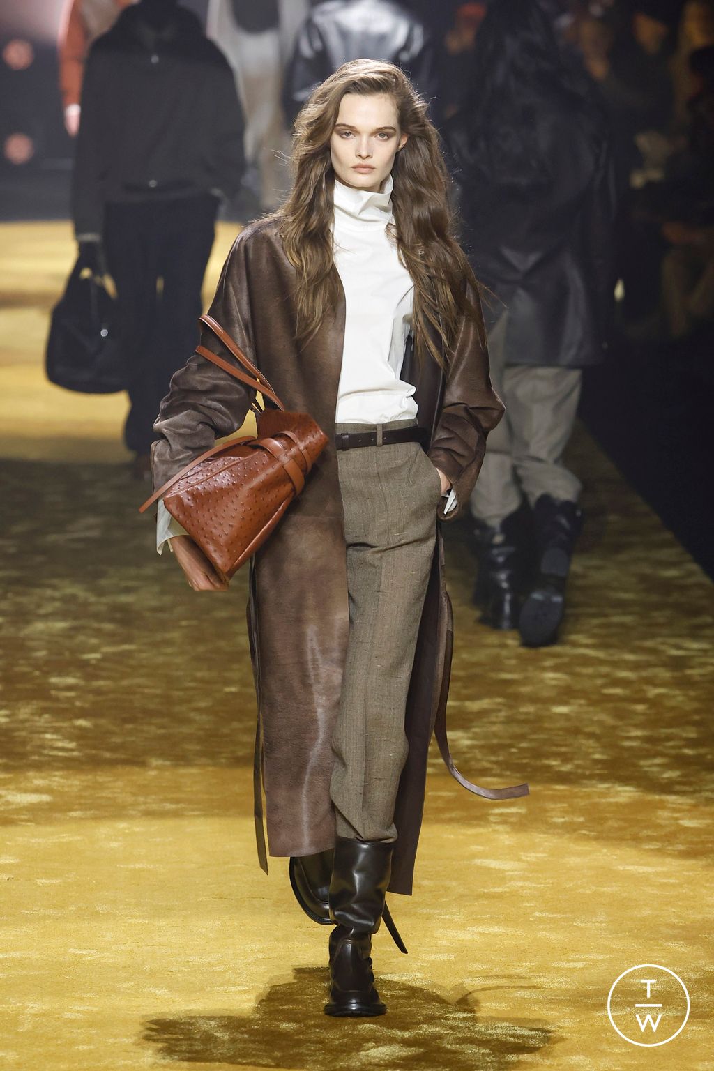 Fashion Week Milan Fall/Winter 2026 look 41 from the Boss collection womenswear