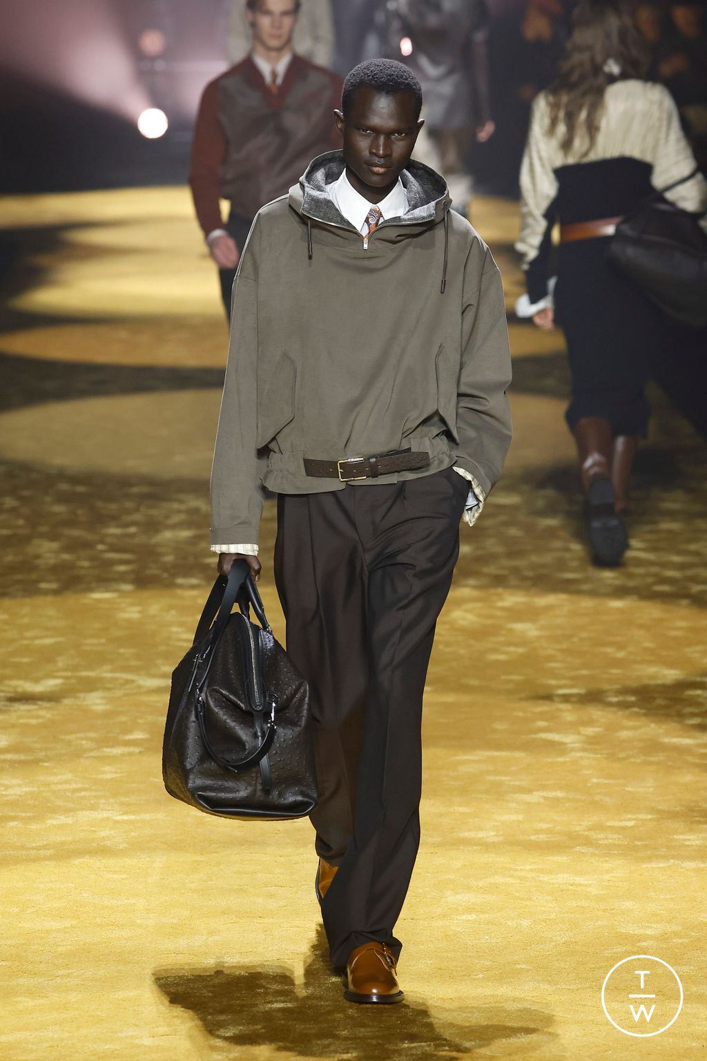 Fashion Week Milan Fall/Winter 2026 look 42 from the Boss collection womenswear