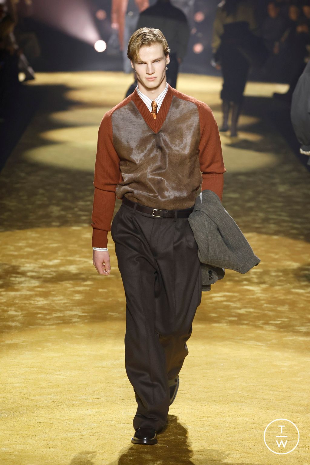 Fashion Week Milan Fall/Winter 2026 look 43 from the Boss collection womenswear