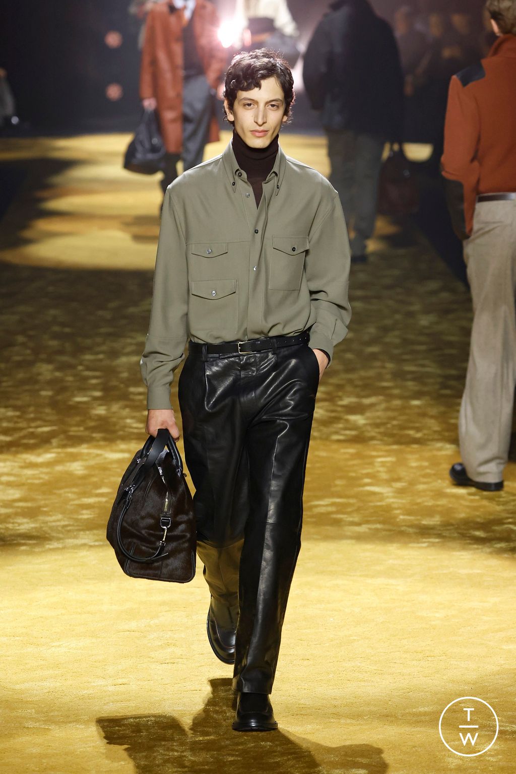 Fashion Week Milan Fall/Winter 2026 look 44 from the Boss collection womenswear