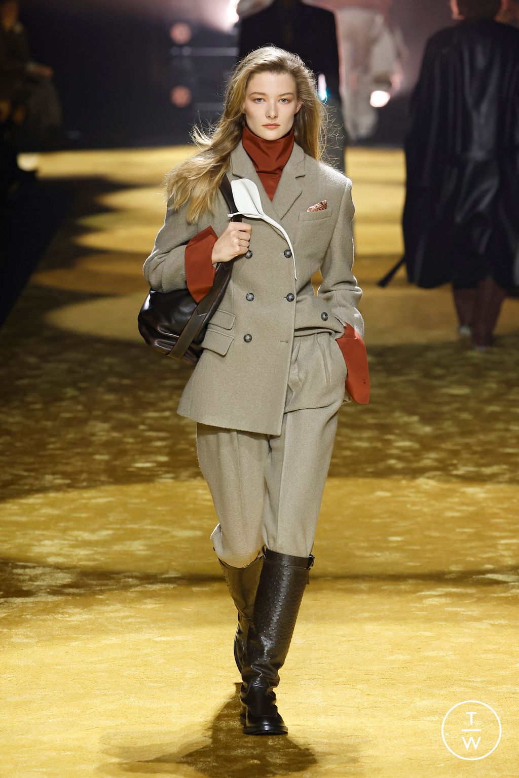 Fashion Week Milan Fall/Winter 2026 look 46 from the Boss collection womenswear